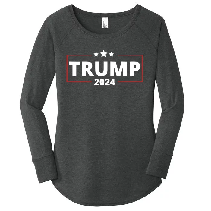 Free Trump 2024 Women's Perfect Tri Tunic Long Sleeve Shirt