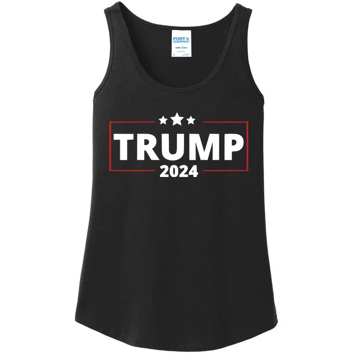 Free Trump 2024 Ladies Essential Tank