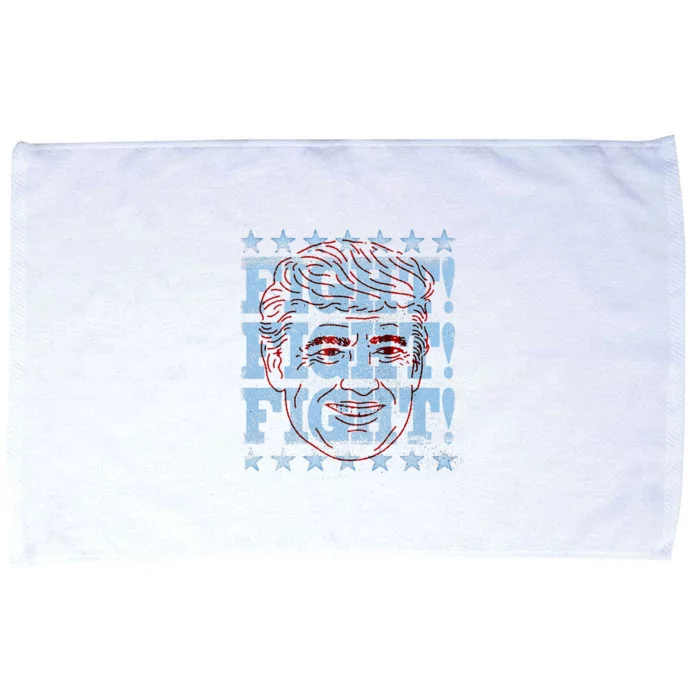 Fight ! Trump 2024 Microfiber Hand Towel