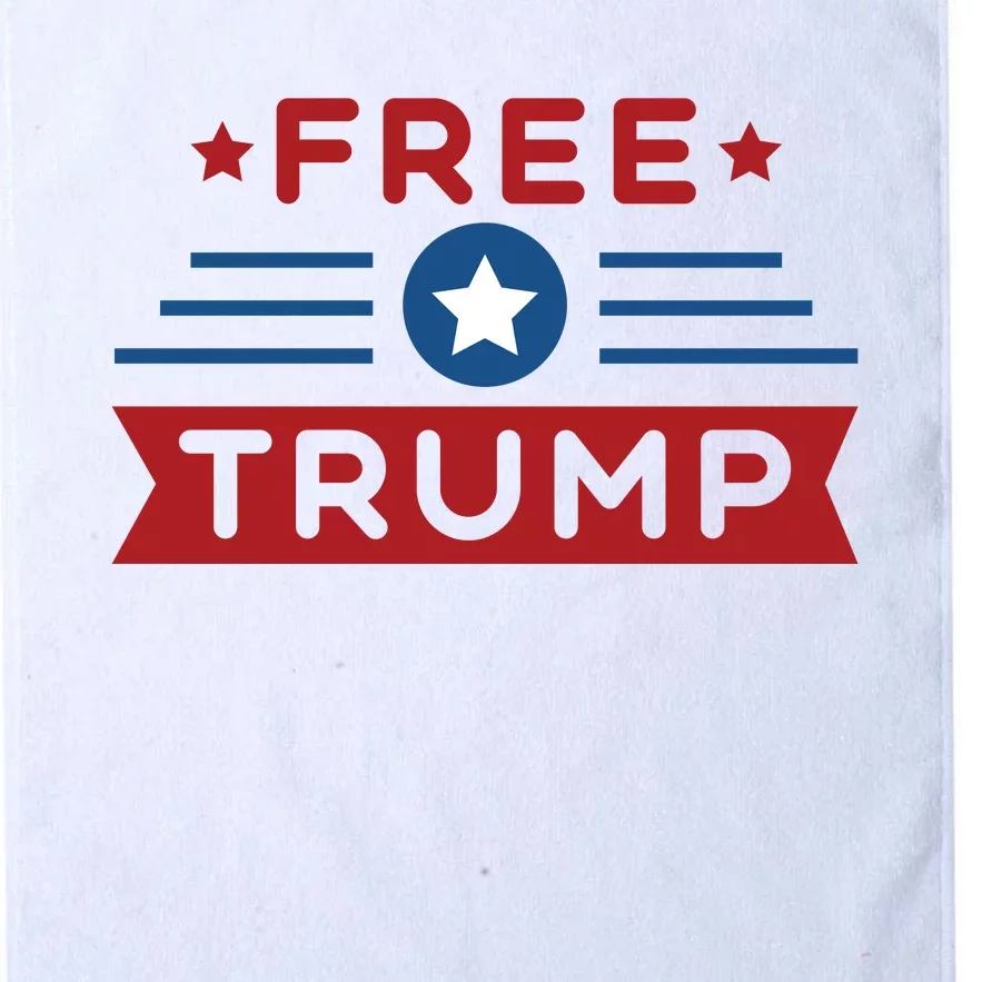 Free Trump 2024 Platinum Collection Golf Towel