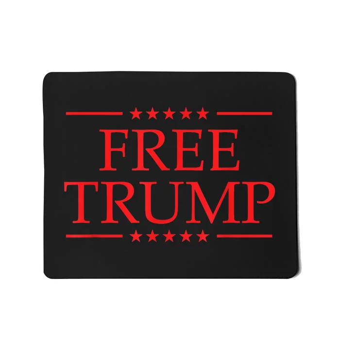 Free Trump 2024 Prison Mousepad