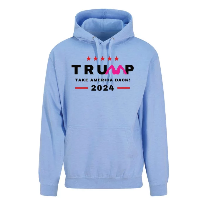 Free Trump 2024 Stormy Daniels Donald Trump Indictment Unisex Surf Hoodie