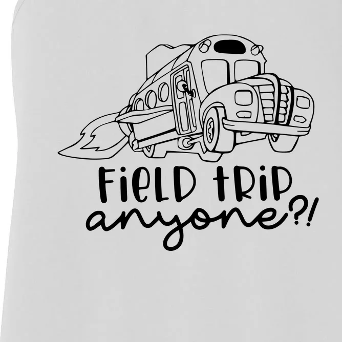 Field Trip Anyone Teacher Magic School Bus Women's Racerback Tank