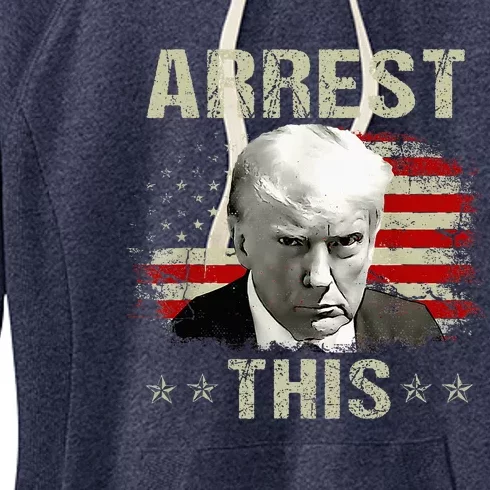 Funny Trump Arrest This Trump Arrest This Funny Trump Women's Fleece Hoodie