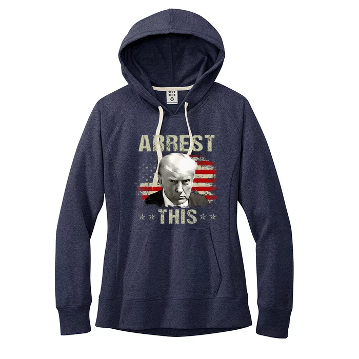 Funny Trump Arrest This Trump Arrest This Funny Trump Women's Fleece Hoodie