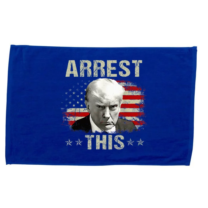 Funny Trump Arrest This Trump Arrest This Funny Trump Microfiber Hand Towel