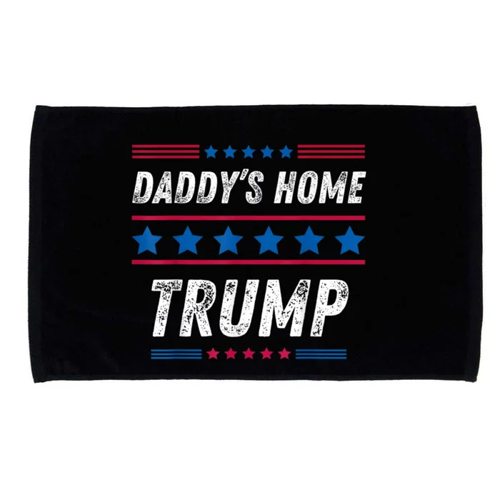 Funny Taking America Back DaddyS Home Trump Pink 2024 Microfiber Hand Towel