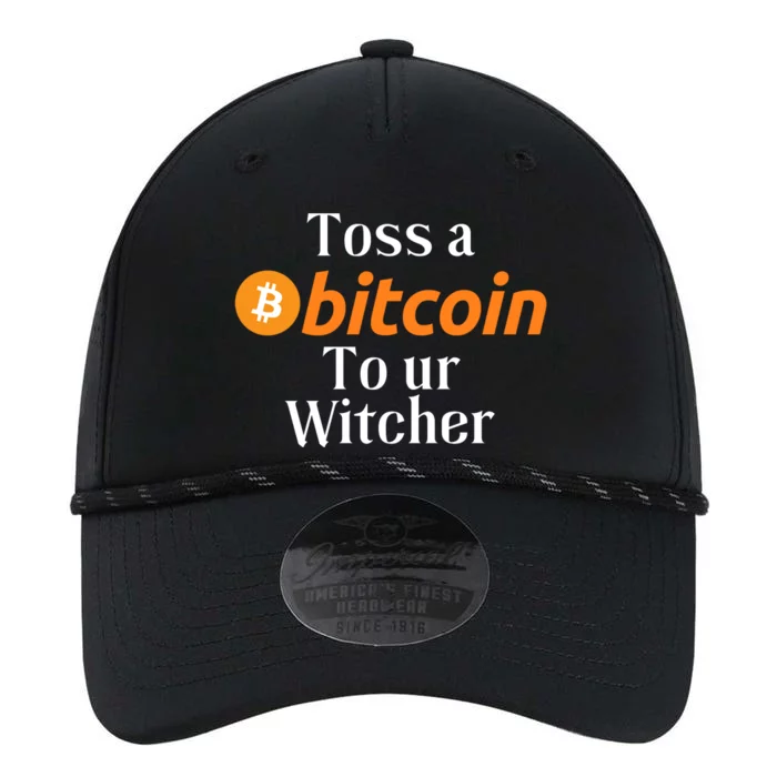 Funny Toss A Satoshi To Ur Witcher Medieval Gamer Design Funny Bitcoin Crypto Performance The Dyno Cap