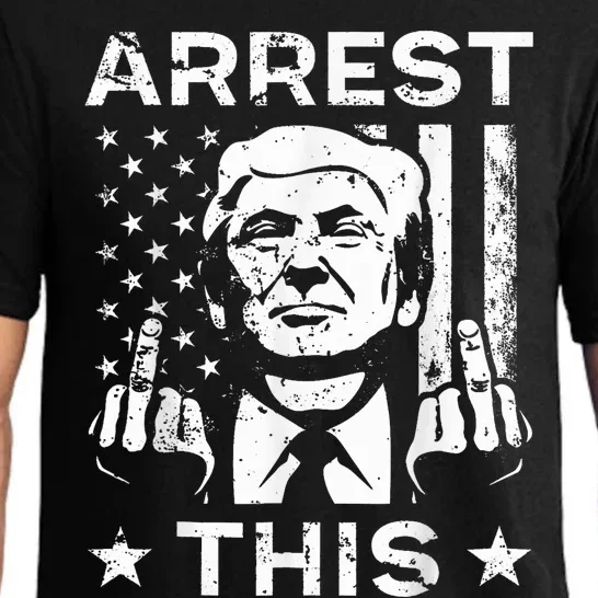 Funny Trump Arrest This Trump Arrest This Pajama Set