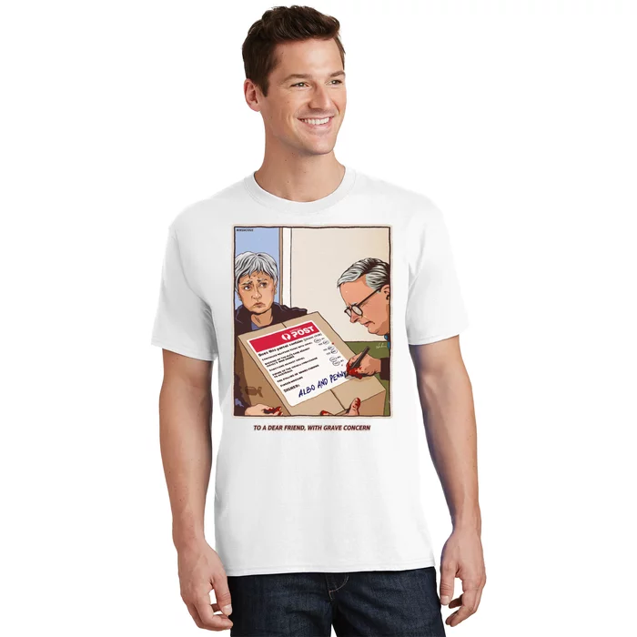 Freepalestine To A Dear Friend With Grave Concern Albo And Penny T-Shirt