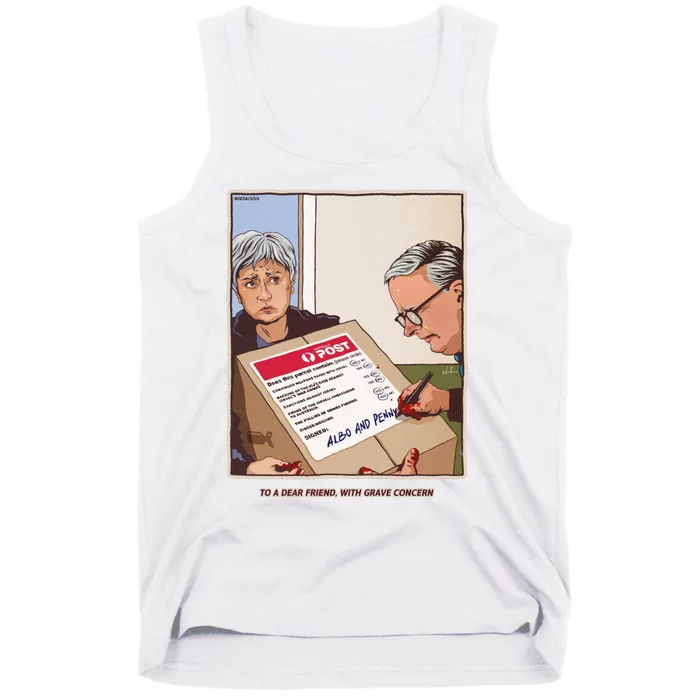 Freepalestine To A Dear Friend With Grave Concern Albo And Penny Tank Top