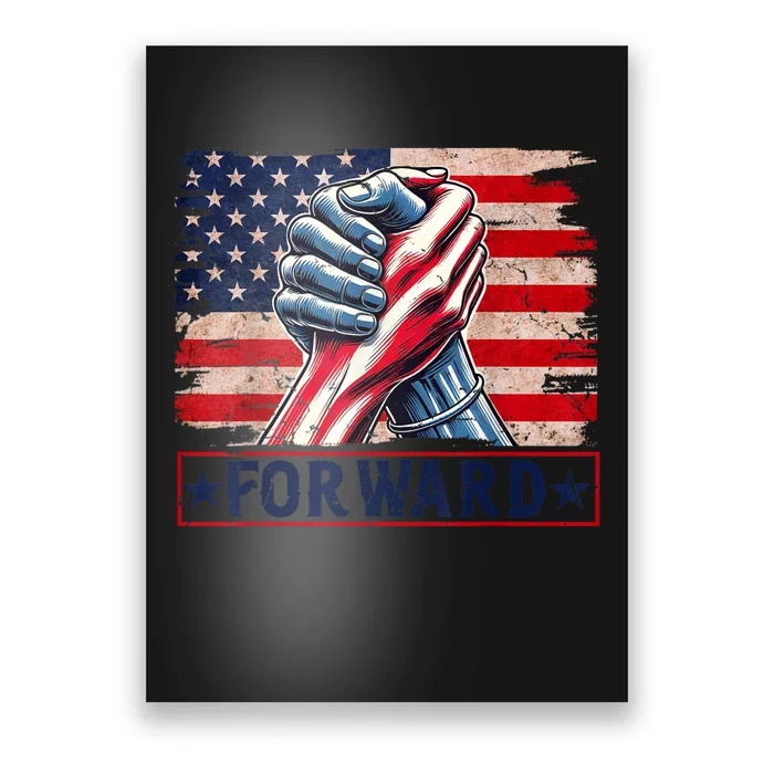 Forward Take America Forward Kamala Harris 2024 Poster