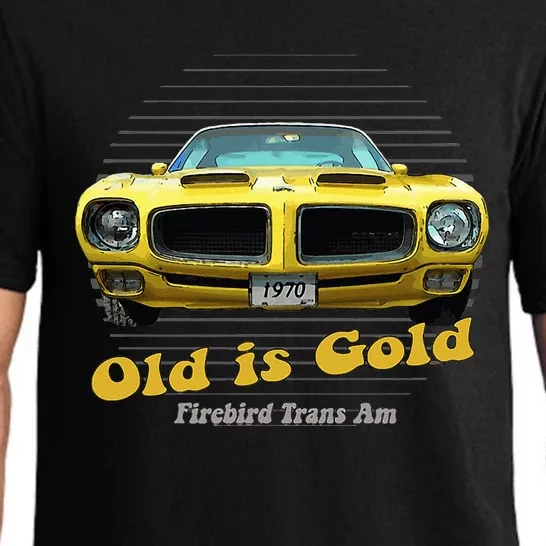 Firebird Transam American Muscle Old Is Gold Pajama Set