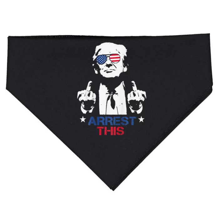 Funny Trump Arrest This USA-Made Doggie Bandana