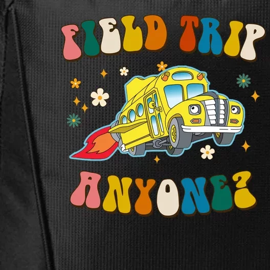 Field Trip Anyone Magic School Bus Retro Teacher City Backpack