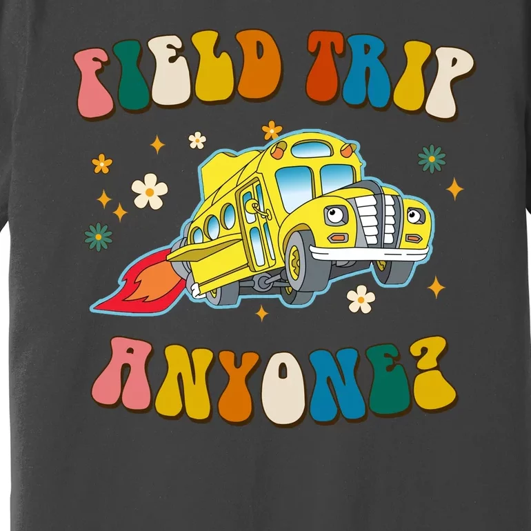 Field Trip Anyone Magic School Bus Retro Teacher Premium T-Shirt