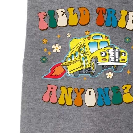 Field Trip Anyone Magic School Bus Retro Teacher Doggie 3-End Fleece Hoodie