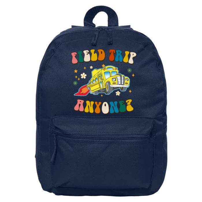 Field Trip Anyone Magic School Bus Retro Teacher 16 in Basic Backpack