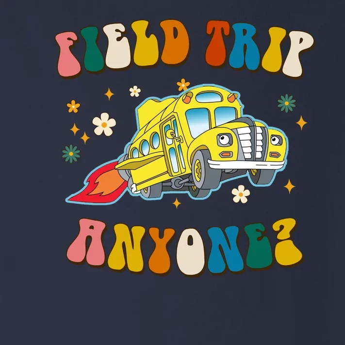 Field Trip Anyone Magic School Bus Retro Teacher Toddler Long Sleeve Shirt