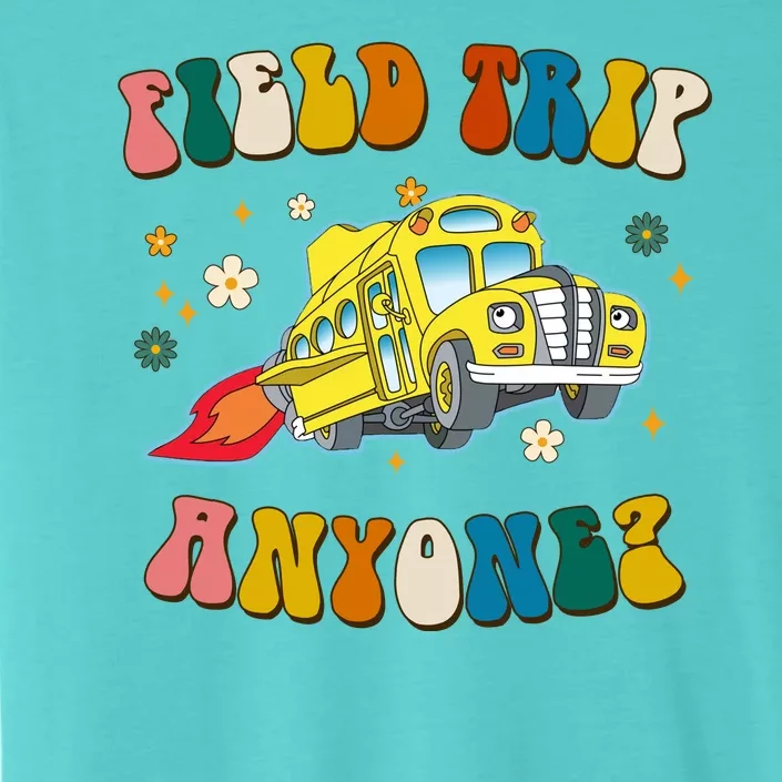 Field Trip Anyone Magic School Bus Retro Teacher ChromaSoft Performance T-Shirt