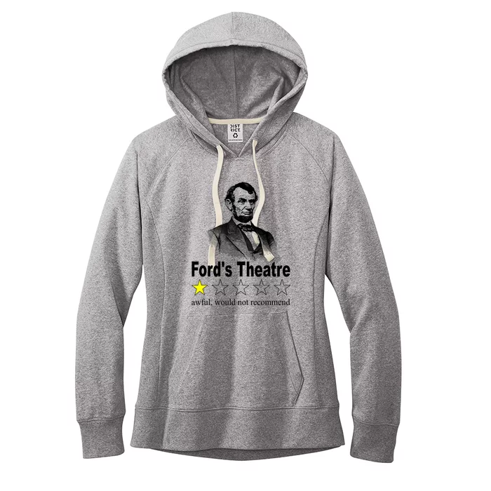 Ford's Theatre Awful Would Not Recommend Review Women's Fleece Hoodie