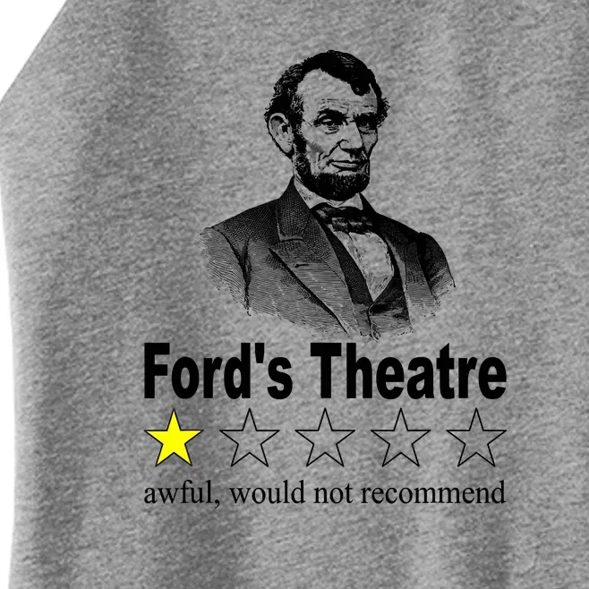 Ford's Theatre Awful Would Not Recommend Review Women’s Perfect Tri Rocker Tank