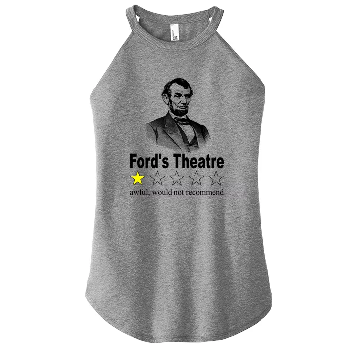 Ford's Theatre Awful Would Not Recommend Review Women’s Perfect Tri Rocker Tank