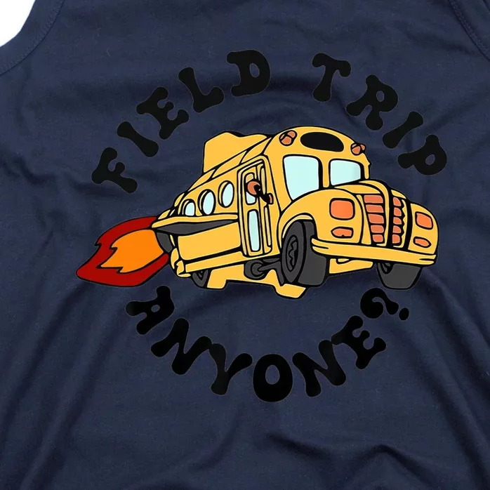 Field Trip Anyone Magic School Bus Seatbelts Everyone Tank Top