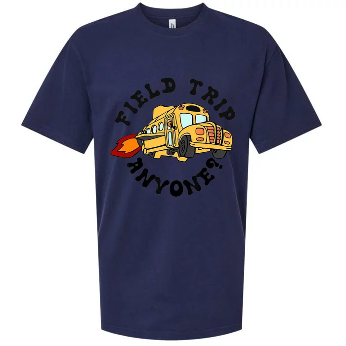 Field Trip Anyone Magic School Bus Seatbelts Everyone Sueded Cloud Jersey T-Shirt