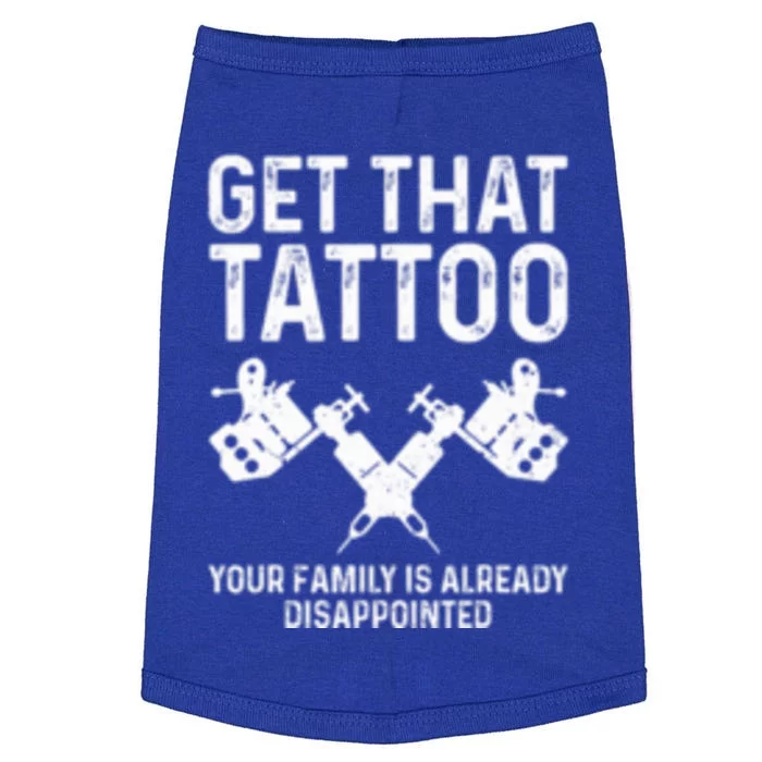 Funny Tattoo Artist Art For Women Tattooer Doggie Tank