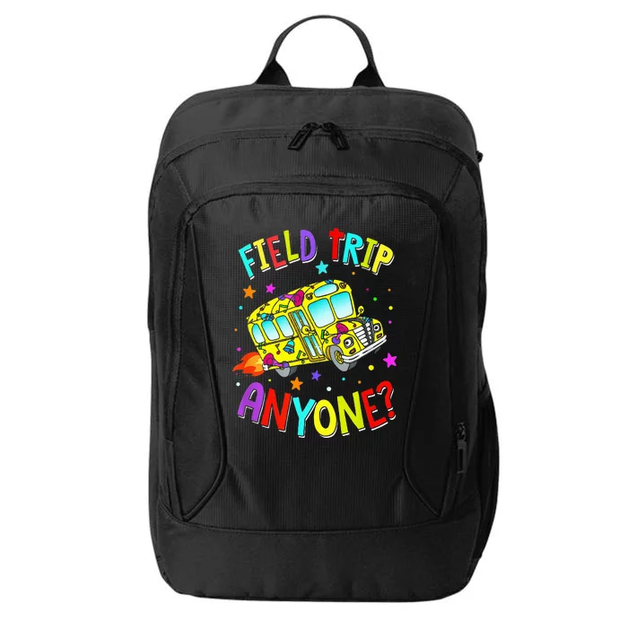 Field Trip Anyone Teaching School Bus Back To School City Backpack