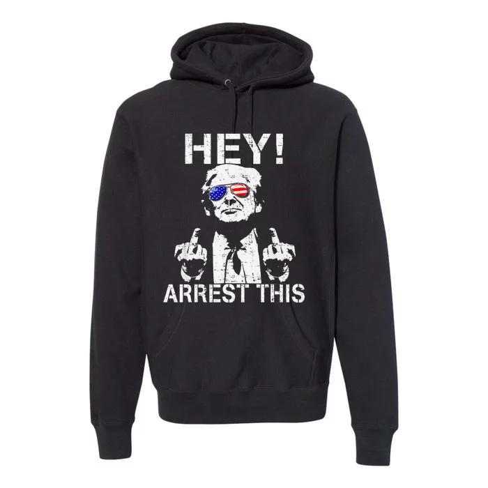 Funny Trump Arrest This Gift Premium Hoodie