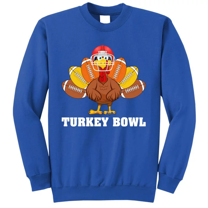 Funny Turkey American Football Bowl Thanksgiving Cute Gift Tall Sweatshirt