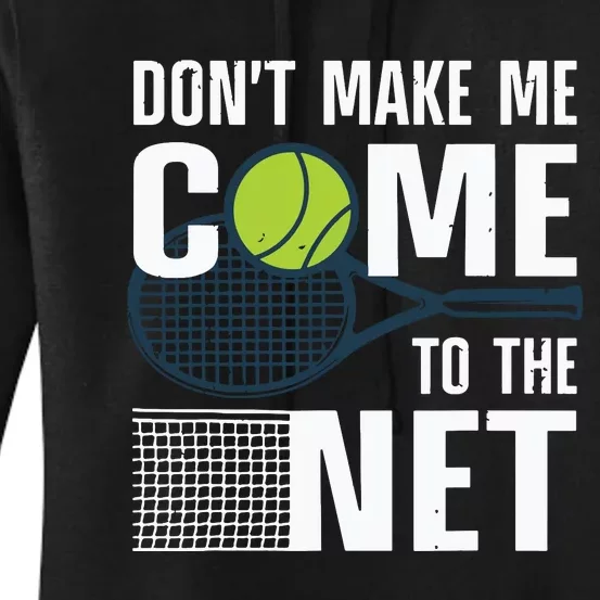 Funny Tennis Art For Teens Tennis Player Lover Women's Pullover Hoodie