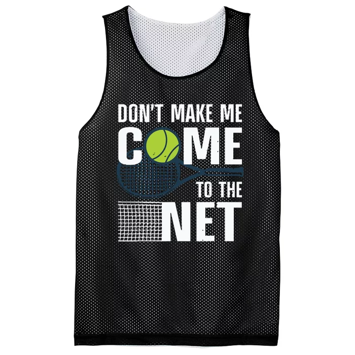 Funny Tennis Art For Teens Tennis Player Lover Mesh Reversible Basketball Jersey Tank