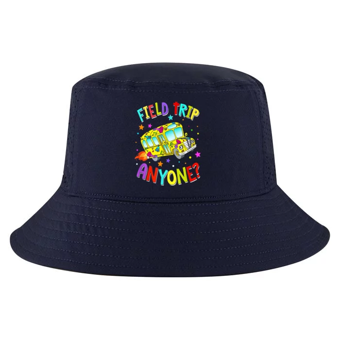 Field Trip Anyone Teacher Teaching School Bus Back To School Cool Comfort Performance Bucket Hat