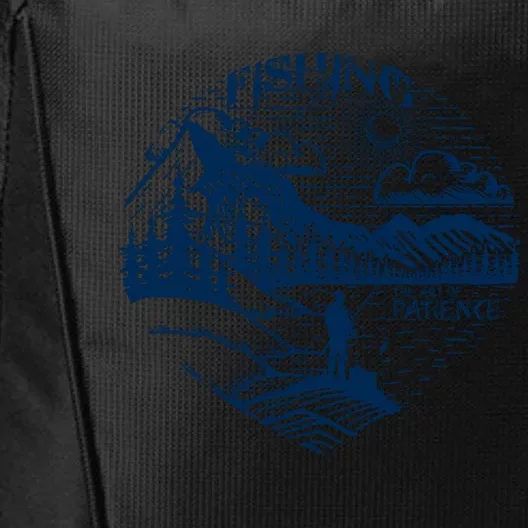 Fishing: The Art Of Patience Graphic City Backpack