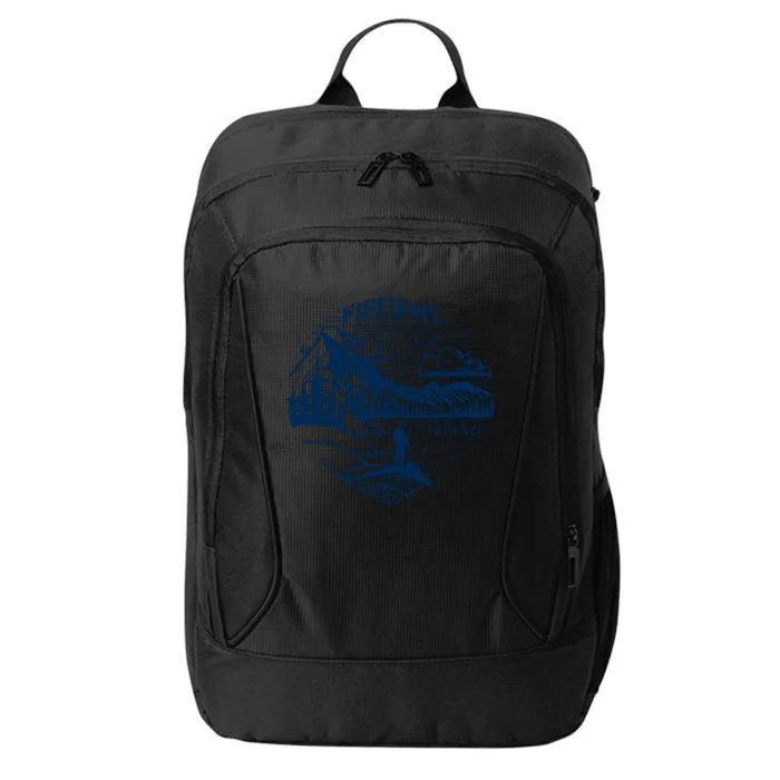 Fishing: The Art Of Patience Graphic City Backpack