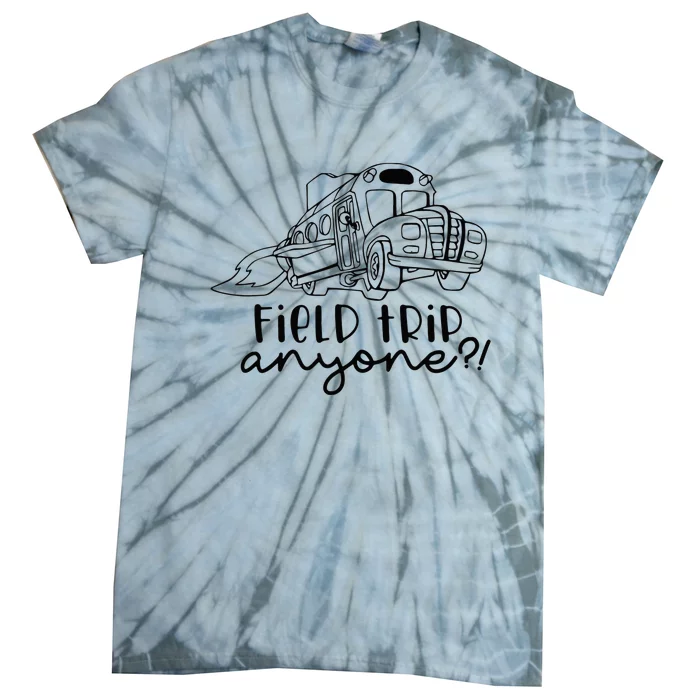 Field Trip Anyone Magic School Bus Science Teacher Tie-Dye T-Shirt