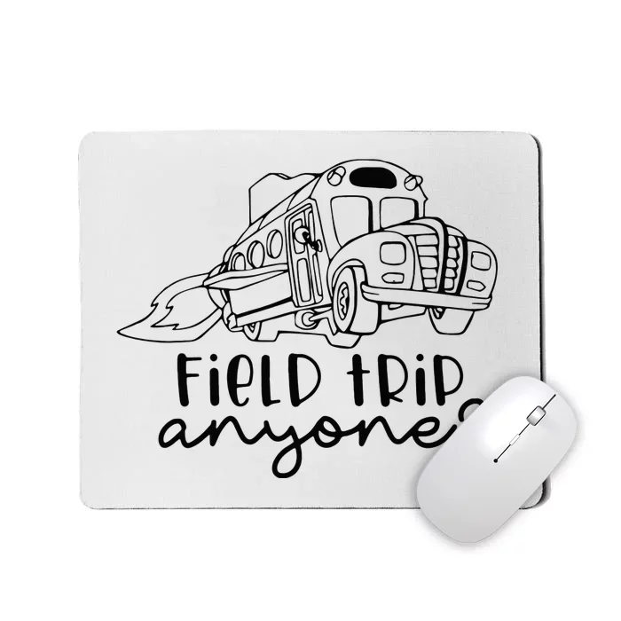 Field Trip Anyone Magic School Bus Science Teacher Mousepad