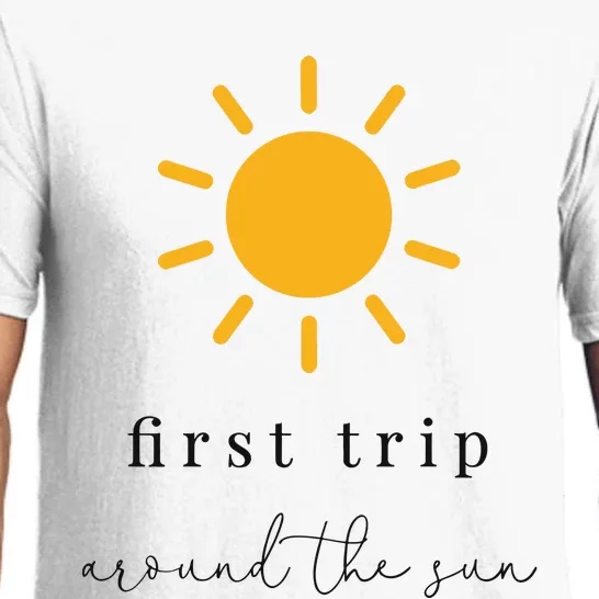 First Trip Around The Sun Pajama Set