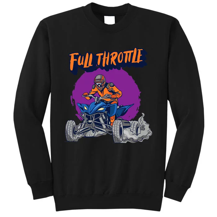 Full Throttles All Terrain Vehicle ATV Premium Tall Sweatshirt