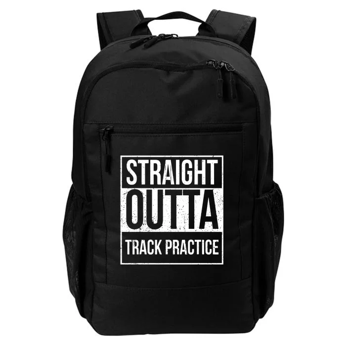 Funny Track And Field Design Straight Outta Track Practice Daily Commute Backpack