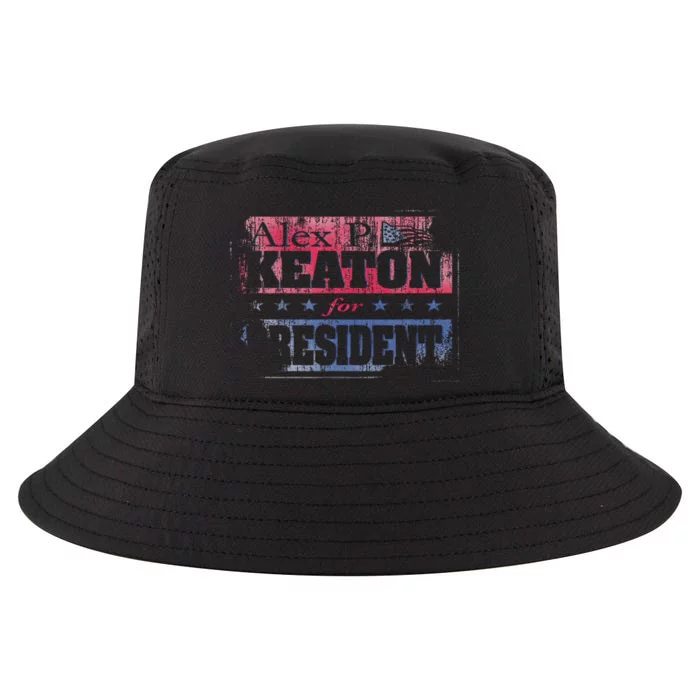 Family Ties Alex For President Cool Comfort Performance Bucket Hat