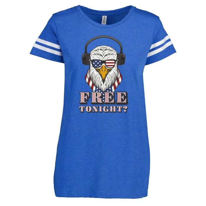 Free Tonight America Enza Ladies Jersey Football T-Shirt