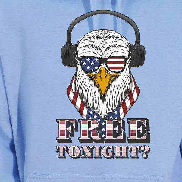 Free Tonight America Unisex Surf Hoodie