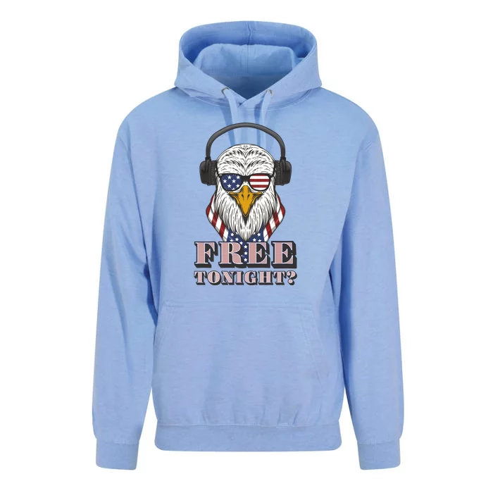 Free Tonight America Unisex Surf Hoodie