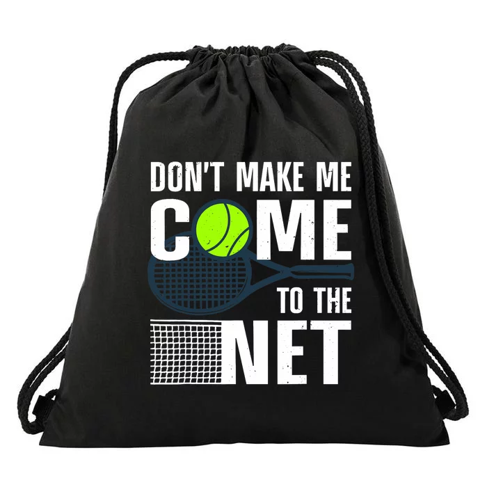 Funny Tennis Art For Adult Teens Tennis Player Lover Drawstring Bag