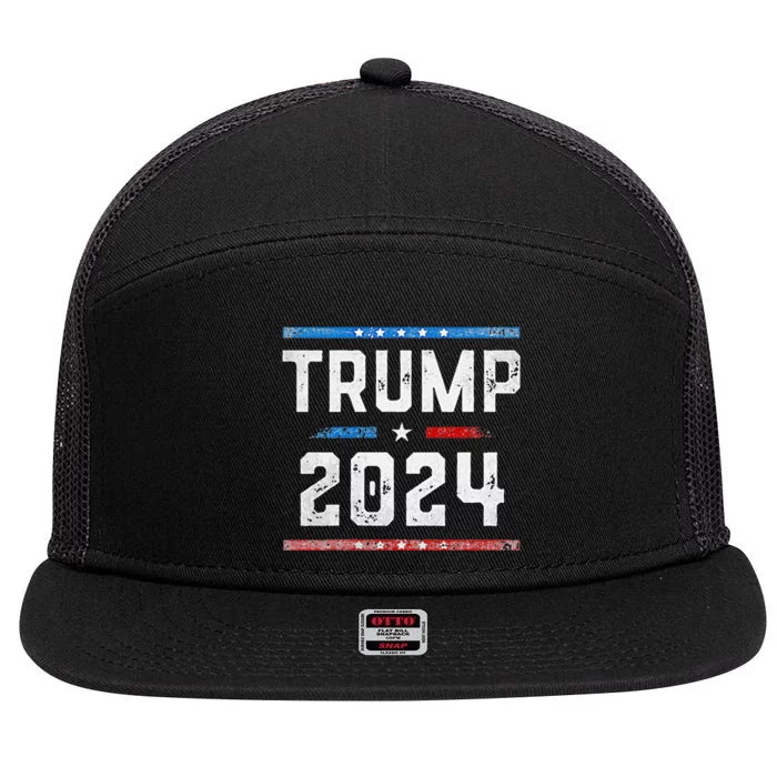 Funny Trump Arrest This Donald Trump Middle Finger President 7 Panel Mesh Trucker Snapback Hat