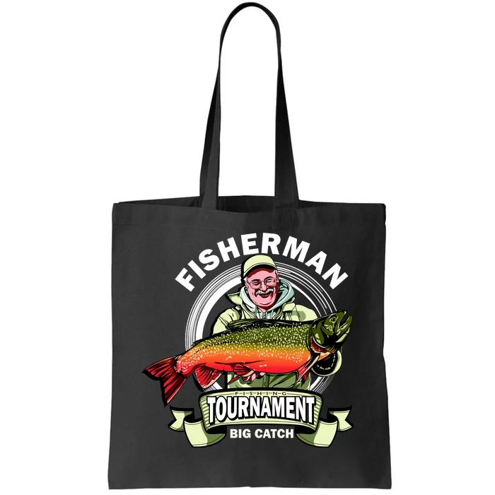 Fishing Tournament Big Catch Tote Bag